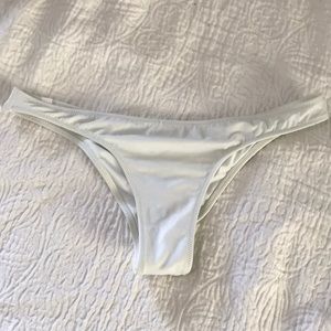 White Victoria’s Secret bikini bottom